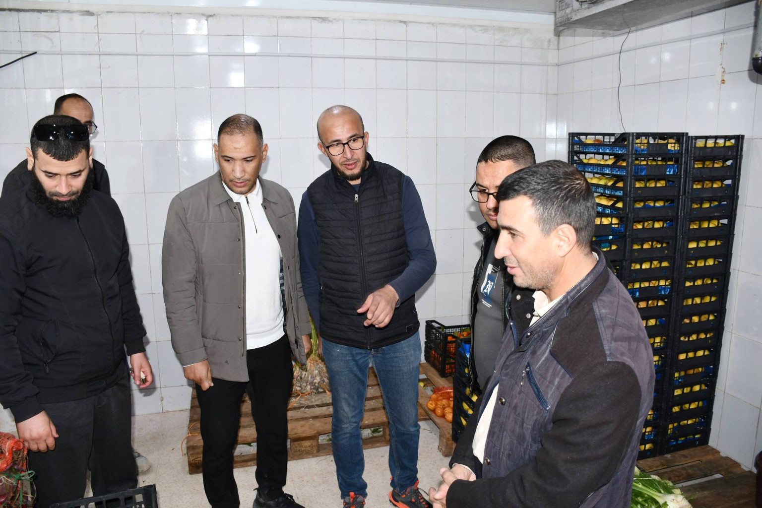 زيارة ميدانية لمطعم الإقامة الجامعية 1000 سرير بريكة لمراقبة تحضير وجبة الإفطار